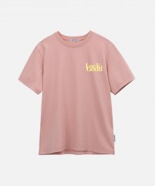 LUCK&GOOD TEE-DUSTY PINK