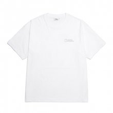 N212MTS870 알바트로스 그래픽 오버핏 반팔 티셔츠 WHITE