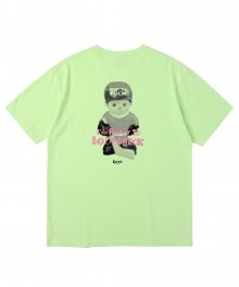 HOCKEY PLAYER SS TEE GREEN(CV2BMMT505A)