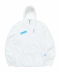 TNT HOKA Wind-Resistant Hooded Pullover White