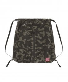 Y.E.S Gym Sack Black Camo