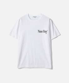 NICE GUY TEE-WHITE