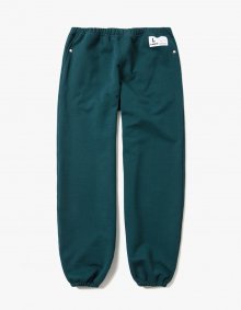 Terry Snap Pants - Forest Green