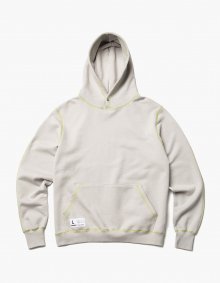 Terry Snap Pullover Hoodie - Heather Gray