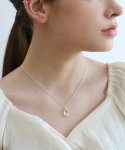 레이지던(LAZYDAWN) crystal pendant necklace N014