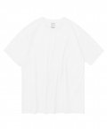 프리미엄 더블 실켓 티셔츠 WHITE