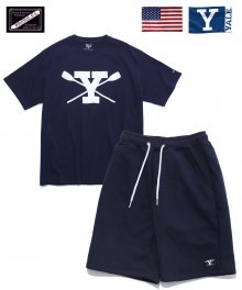 [HEAVY WEIGHT] YALE ROWING CLUB SWEAT SET UP NAVY