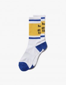 Line Socks - Yellow/Blue