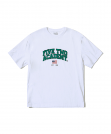 FIVETWO ACADEMY T-SHIRTS [WHITE]