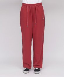 G.I symbol logo wide trousers RED
