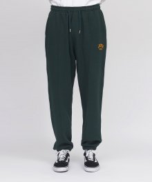 G.I campus logo track trousers GREEN