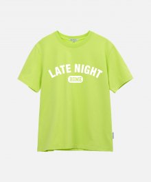 LATE NIGHT TEE-ACID YELLOW