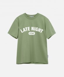 LATE NIGHT TEE-DUSTY OLIVE