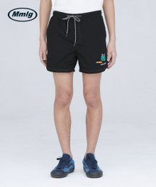 [Mmlg] NYLON SUMMER SHORTS (BLACK)