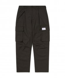 Striped Cargo Pant Brown