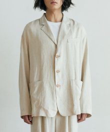 unisex natural jacket beige