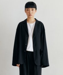 unisex natural jacket black