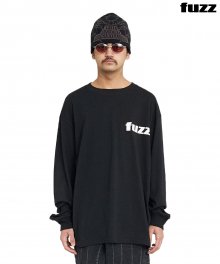FUZZ CLASSIC LOGO L/S TEE black