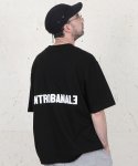 콘트로바날레(CONTROBANAL3) 리네아로고 오버핏 반팔 티셔츠 [블랙]