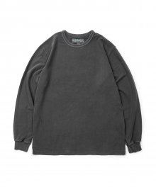 Standard Long Sleeve (Pigment Dyeing) -Charcoal Grey-