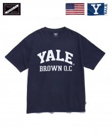 YALE BROWN O.C ARCH TEE NAVY