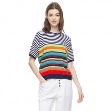 Color stripe knit_1094E1O75911