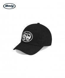 [Mmlg] 275ⓒ TAGED BALLCAP (BLACK)