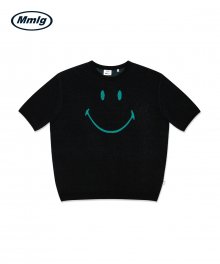 [Mmlg] SMILEY® HF-KNIT (BLACK)