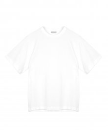 RECYCLED COMPACT TEE white