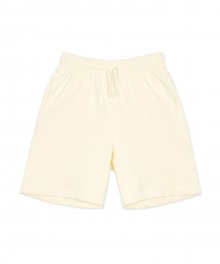 SYMBOL SWEAT SHORTS ivory