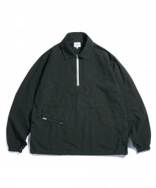 Half Zip Anorak Shirts Dark Olive