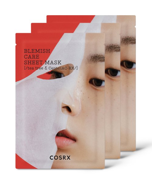 코스알엑스() 에이씨 컬렉션 블레미쉬 케어 시트 마스크 3ea 상품 이미지