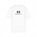 노벤타 케이(NOVENTA-K) 오버핏 라운드 반팔 티셔츠 WHITE