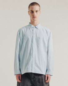 COMFY UTILITY 4 POCKET SHIRT SKY BLUE