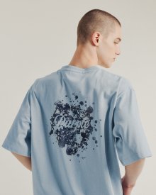 VENTI COLOR SEPARATION LOGO T- SHIRT DUSTY SKY