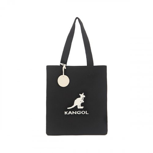 캉골(KANGOL) 트리코 니트 숄더백 3820 블랙 - 사이즈 & 후기 | 무신사