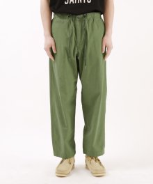 21S/S RIP STRING PANTS_OLIVE GREEN