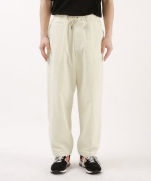 21S/S RIP STRING PANTS_IVORY