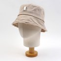 유니버셜 케미스트리(UNIVERSAL CHEMISTRY) Beige Vintage Short Bucket Hat 빈티지버킷햇