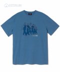 유니온 워커 그래픽 티셔츠 블루
