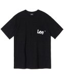 리(LEE) 트위치 로고 포켓 티셔츠 블랙