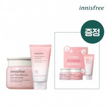 제주 왕벚꽃 톤업크림 50mL + 제주 왕벚꽃 약산성 잼 클렌저 150g + 사은품 증정