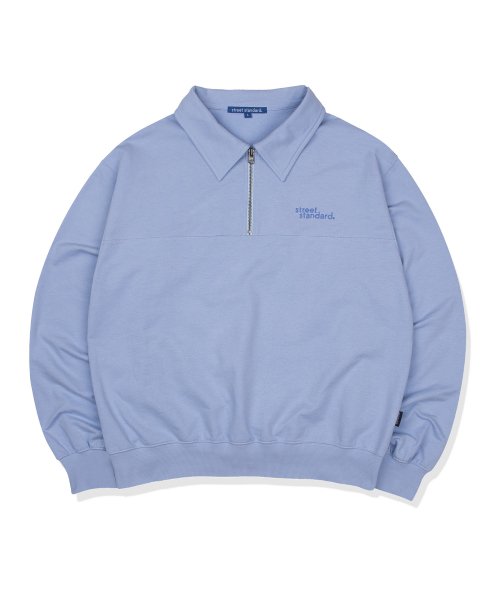 스트리트 스탠다드(streetstandard) SP-HALF ZIP SWEATSHIRT