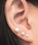 티오유(TOU) [Silver925] LU172 Basic pearl earrings