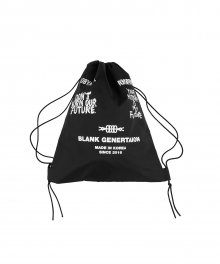 Total Logo Drawstring Bag [Black]