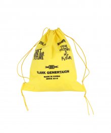 Total Logo Drawstring Bag [Yellow]