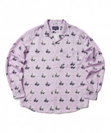 PAISLEY L/S SHIRT (L.PURPLE)