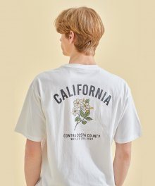 캠핑 들꽃 티셔츠 WHRAB2527U