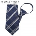 토마스 베일리(THOMAS VAILEY) 자동/지퍼넥타이-캘리포니아 네이비 7.5cm