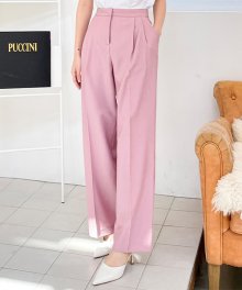 Ove wide slacks - pink